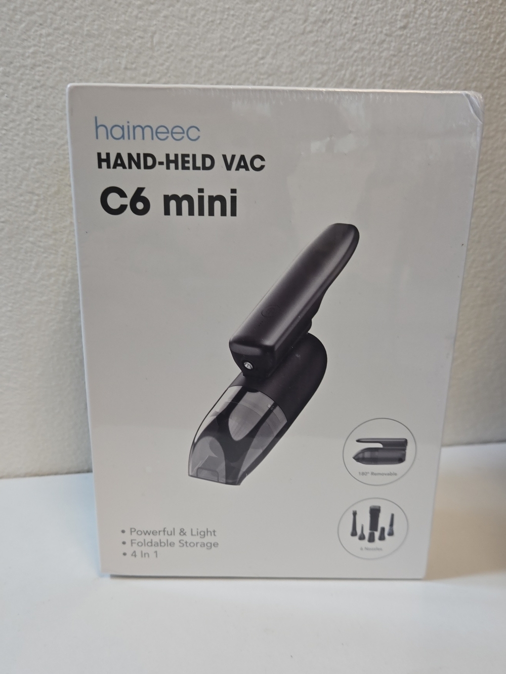 Aime Leon Dore Black Portable Handheld Vacuum